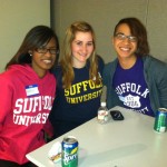 Students from Suffolk University
